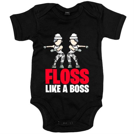 Body bebé baile Floss Like A Boss
