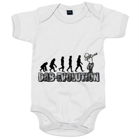 Body bebé parodia pose Dab Evolution
