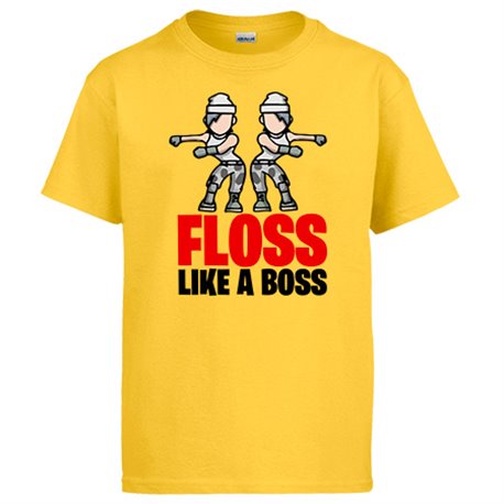 Camiseta parodia viciando jugando juntos floss like a boss