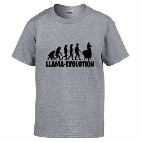Camiseta Llama Evolution