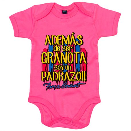 Body bebé además de ser Granota soy un padrazo futbolero de Levante