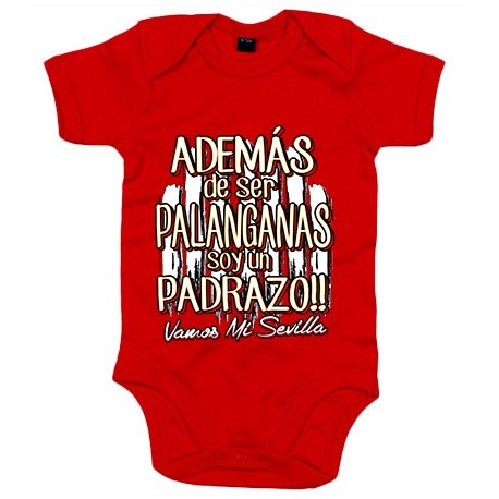 Body bebé además de ser palanganas soy un padrazo futbolero de Sevilla