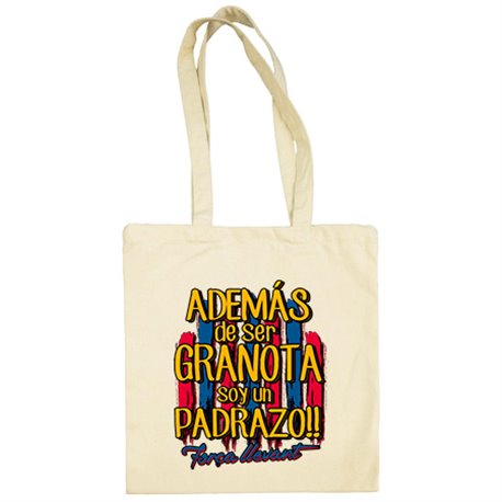 Bolsa de tela además de ser Granota soy un padrazo Levante fútbol