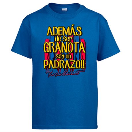 Camiseta además de ser Granota soy un padrazo futbolero de Levante
