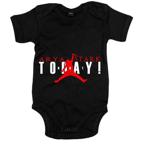 Body bebé Arya Stark Not Today emblema