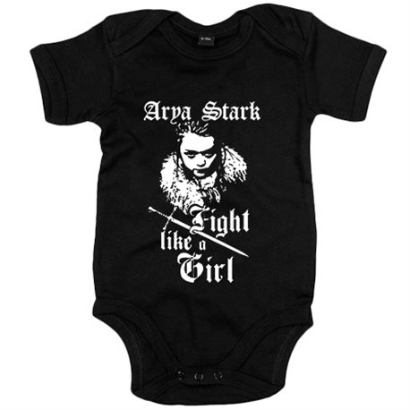 Body bebé Arya Stark Fight Like A Girl