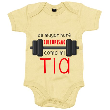 Body bebé de mayor haré culturismo como mi Tia
