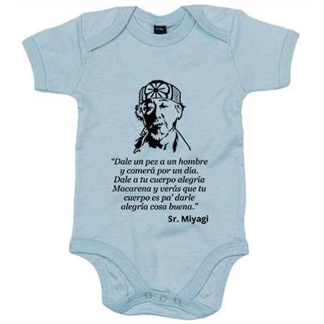 Body bebé frase cachonda Sr Miyagi