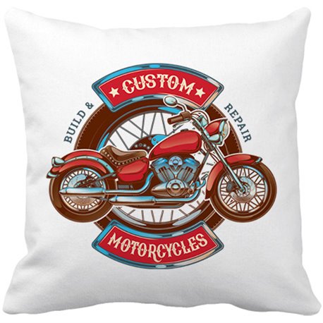 Cojín con relleno Custom Motorcycles