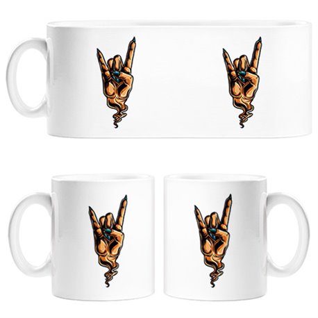 Taza mano Cuernos del Diablo