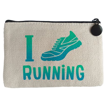 Monedero I Love Running para runners