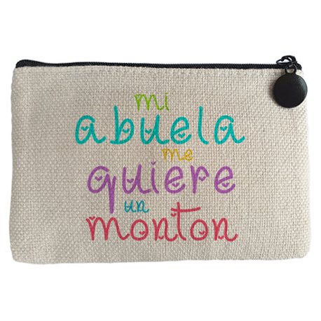 Monedero Mi abuela me quiere un montón