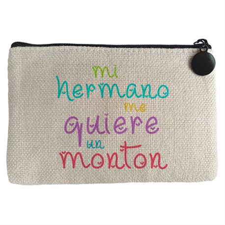 Monedero Mi hermano me quiere un montón