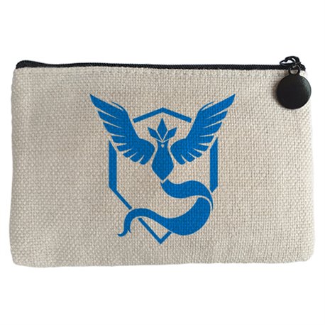 Monedero Pokemon Go equipo Sabiduría Mystic azul