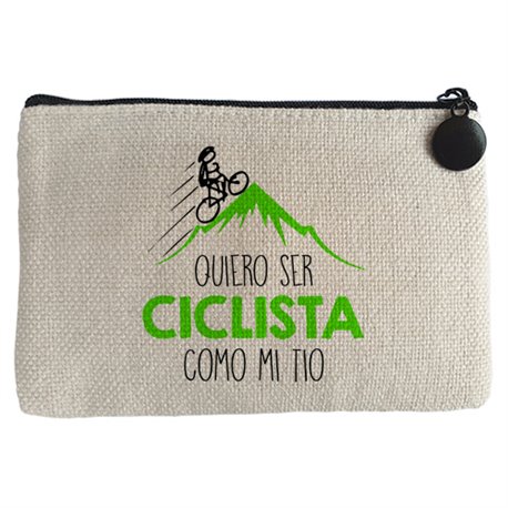 Monedero Quiero ser ciclista como mi tío