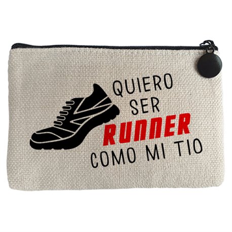 Monedero Quiero ser runner como mi tío