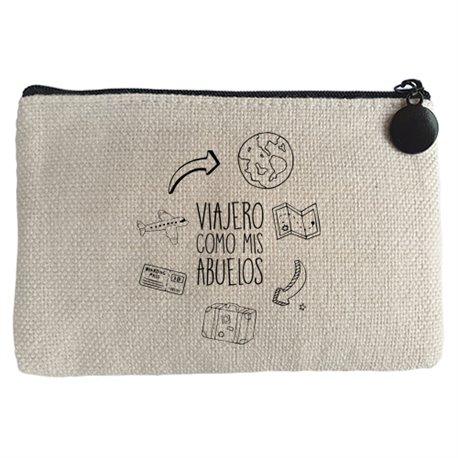 Monedero viajero como mis abuelos