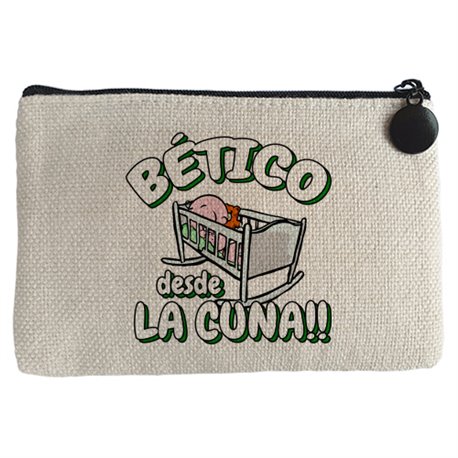 Monedero Bético Betis fútbol  desde la cuna
