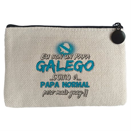 Monedero Eu son un papa Galego com a papa normal pero mais guay