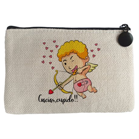 Monedero gracias Cupido San Valentín día de los enamorados