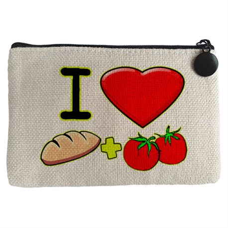 Monedero I Love pa amb tomàquet