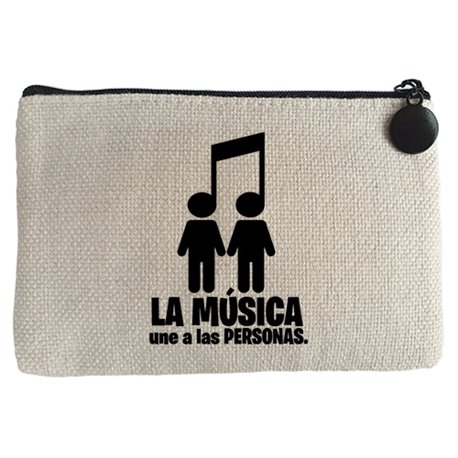 Monedero La música une a las personas pareja chicos
