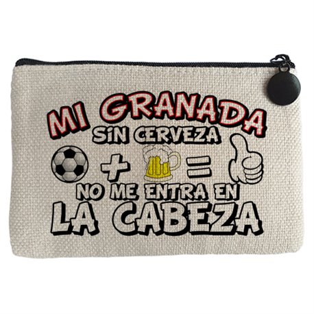 Monedero Mi Granada sin Cerveza no me entra en la cabeza
