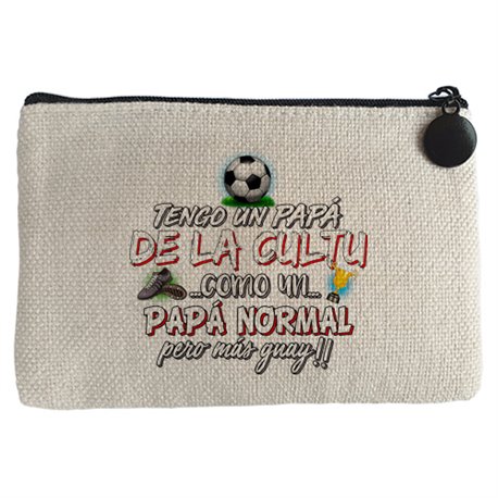 Monedero tengo un papá De La Cultu como un papá normal pero más guay