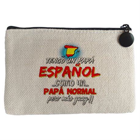 Monedero tengo un papá español como un papá normal pero más guay