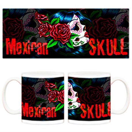 Taza Calavera mexicana
