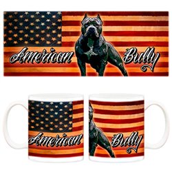 Taza American bully diseño 1 Perro