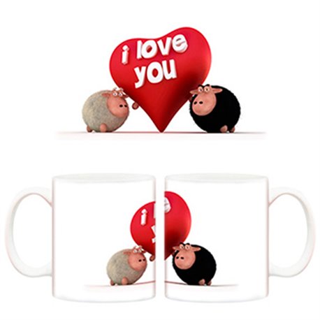 Taza I love you