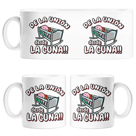 Tazas De la Unión Almería desde la cuna fútbol
