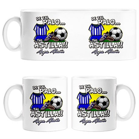 Tazas De tal palo tal astilla Alaves fútbol