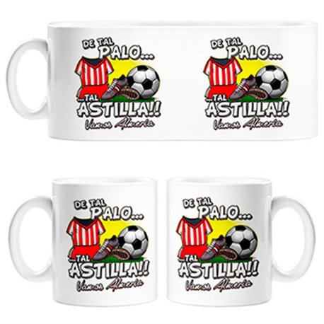 Tazas De tal palo tal astilla Almería fútbol