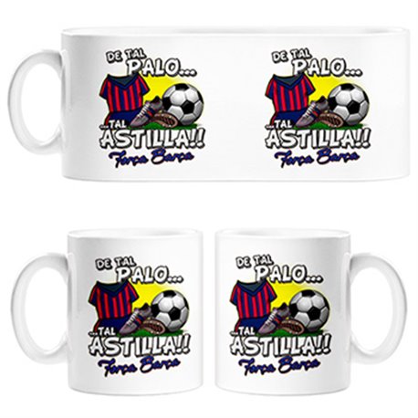 Tazas De tal palo tal astilla Barcelona fútbol