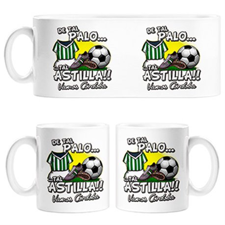Tazas De tal palo tal astilla Córdoba fútbol