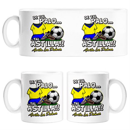 Tazas De tal palo tal astilla Las Palmas fútbol
