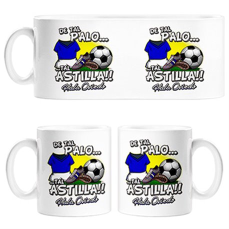 Tazas De tal palo tal astilla Oviedo fútbol