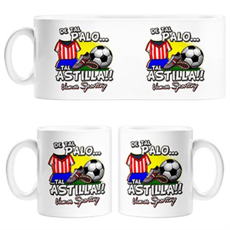 Tazas De tal palo tal astilla Sporting fútbol