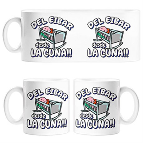 Tazas del Eibar desde la cuna fútbol