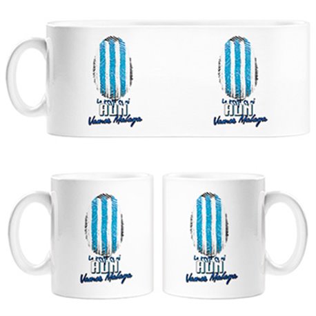 Tazas lo tengo en mi ADN Málaga fútbol