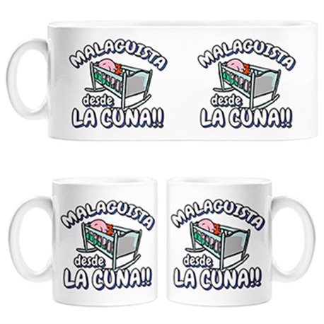 Tazas Malaguista desde la cuna Málaga fútbol