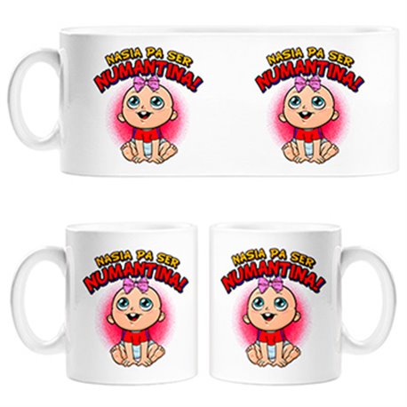 Tazas nacida para ser Numantina Numancia fútbol