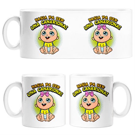 Tazas nacida para ser una Canariona Las Palmas fútbol