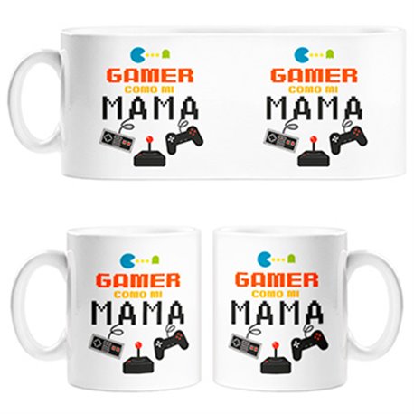 Taza Gamer como mamá