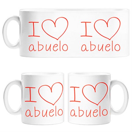 Taza I Love abuelo