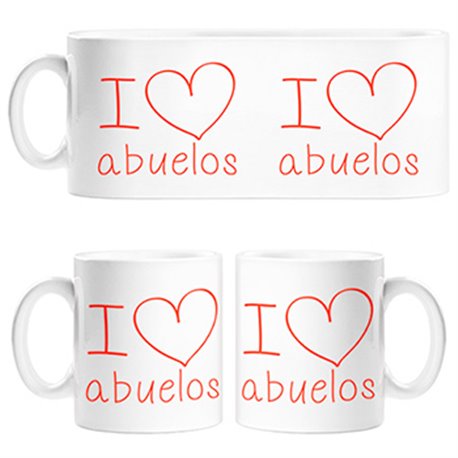 Taza I Love abuelos