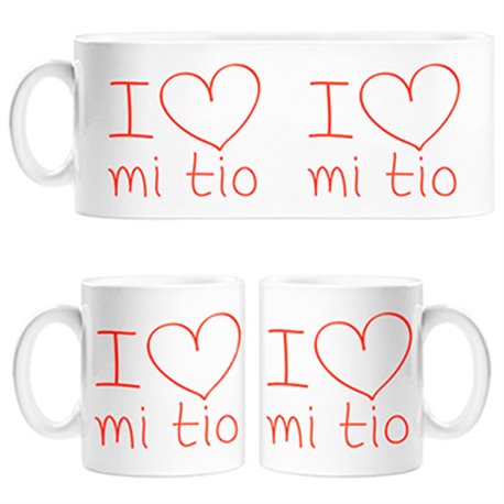 Taza I Love mi tío