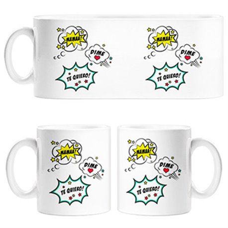 Taza Mama dime te quiero